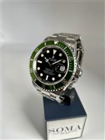 Besozzo - Via XXV Aprile 49 - Orologio Rolex Uomo in Acciaio ROLEX SUBMARINER 16610LV F3 ACCIAIO FAT 4 FULL SET - ROLEX SUBMARINER 16610LV F3 ACCIAIO FAT 4 FULL SET